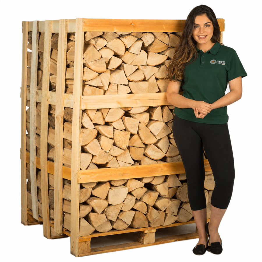 Ash Firewood Full Crate